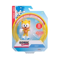 Figurine Sonic 4" - Ray Classique avec Émeraude de chaos rouge