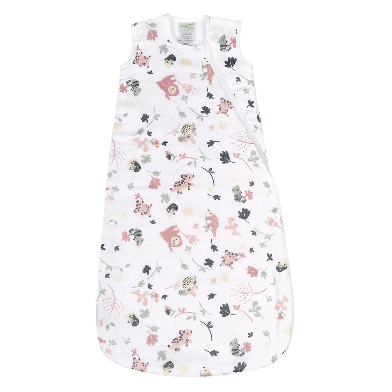 Perlimpinpin-Sac de nuit en mousseline 1.5 TOG-Jungle lotus-0-6m