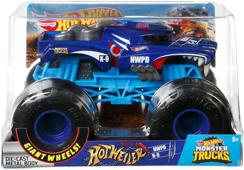 Hot Wheels Monster Trucks 1:24 Hotweiler Vehicle