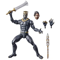 Marvel Legends Series Black Panther Legacy Collection Killmonger 6-inch Action Figure Collectible Toy, 5 Accessories
