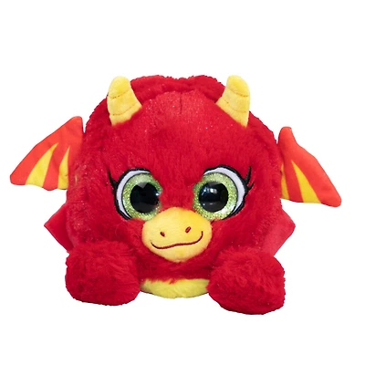 ZIPPETZ- 2-in-1 Dragon to Dinosaur Reversible Plush Toy Animals