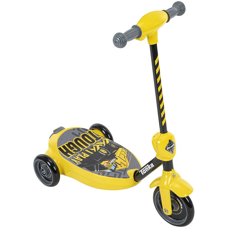 Trottinette électrique à bulles de 6V pour enfants Tonka Ride-On alimenté par batterie, Jaune