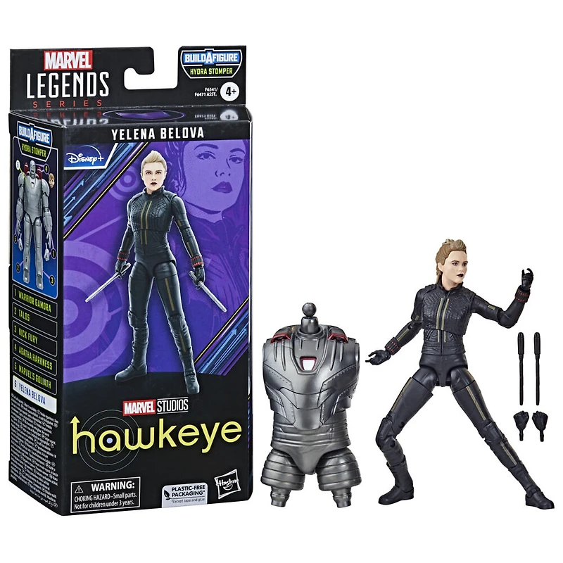 Hasbro Marvel Legends Series, figurine articulée de collection Yelena Belova de 15 cm inspirée de la série Hawkeye