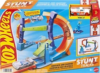 Hot Wheels-Coffret Piste Looping et Saut Piste Multi Crash-coffret