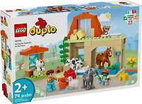 LEGO DUPLO Town Caring for Animals at the Farm Toy, Kids Learning Toy 10416