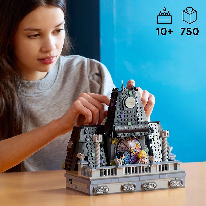 LEGO Wednesday: Wednesday & Enid's Dorm Room, Nevermore Academy Gift, 4 Minidoll Figures 76781