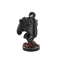 Exquisite Gaming Marvel: Symbiote Spider-Man Cable Guy Original Controller and Phone Holder