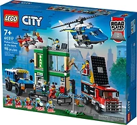 LEGO City La poursuite policière à la banque 60317 Ensemble de construction (915 pièces)
