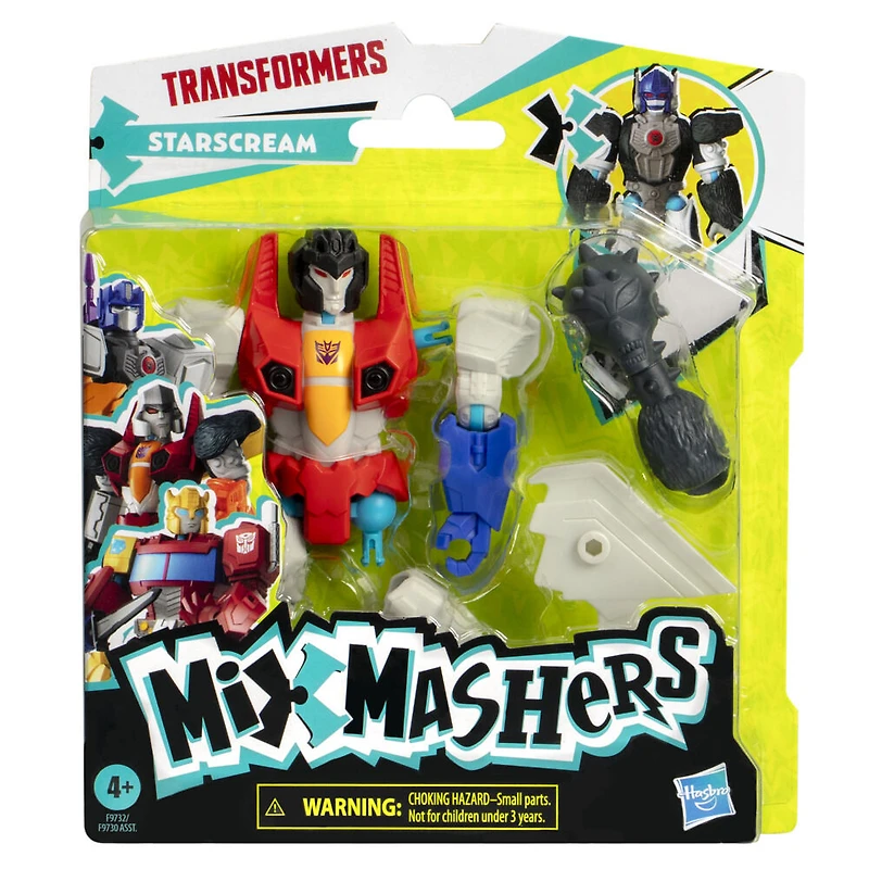 MixMashers Transformers Starscream Custom Mix-And-Match Action Figure & Accessories