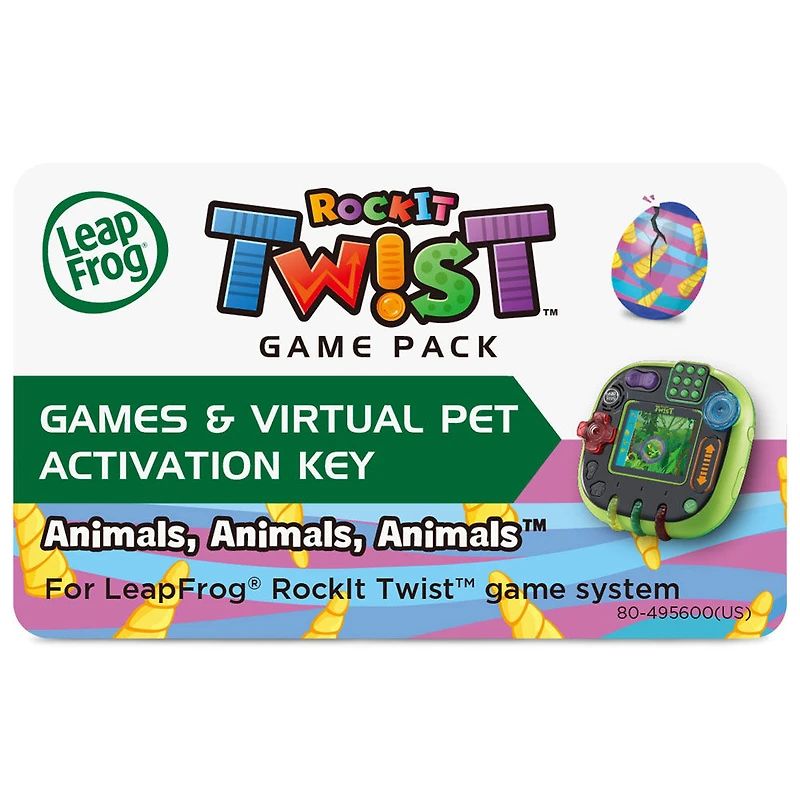 LeapFrog RockIt Twist Game Pack Animals, Animals, Animals - English Edition