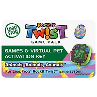 LeapFrog RockIt Twist Game Pack Animals, Animals, Animals - English Edition