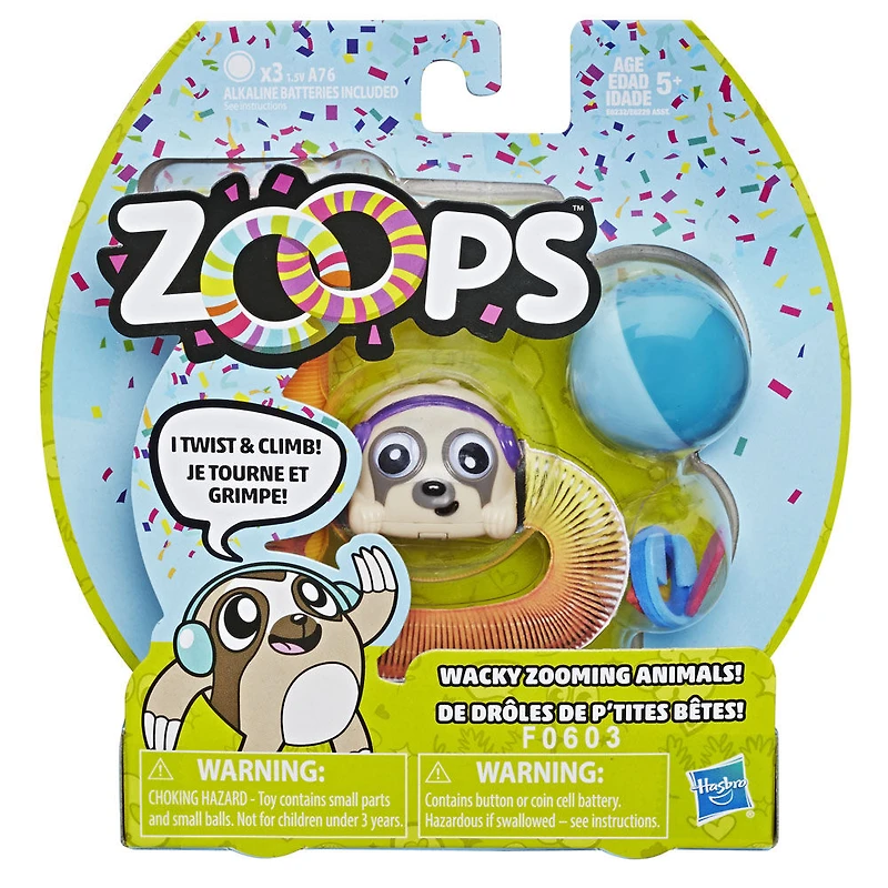 Zoops, jouet électronique paresseux disco