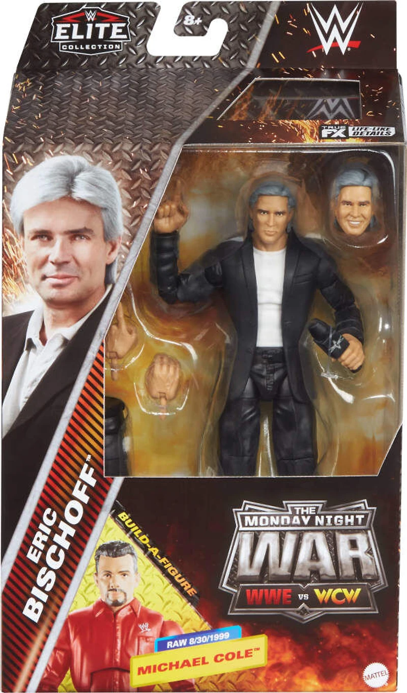 WWE-Figurine articulée Élite Eric Bischoff Monday Night War-15cm