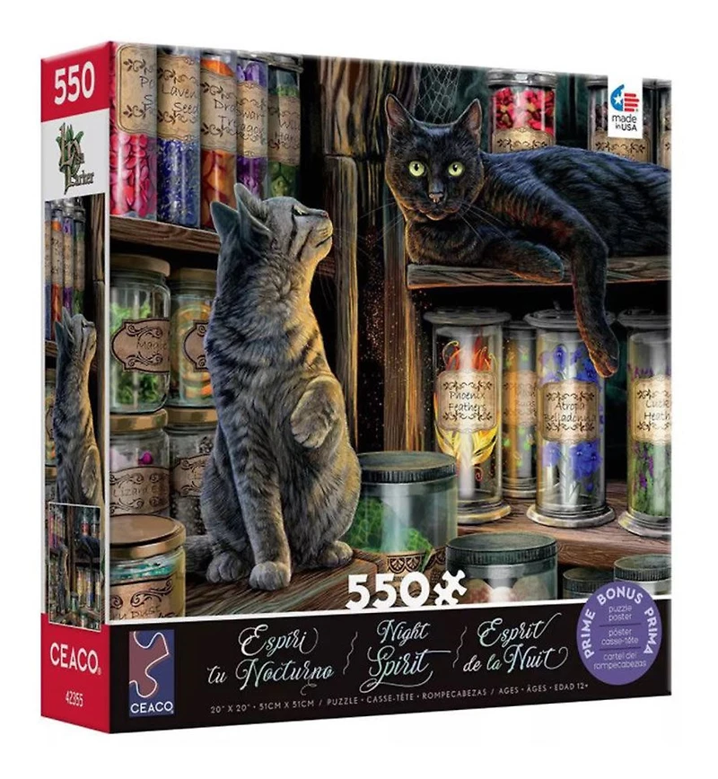 Ceaco Lisa Parker Night Spirit 550 pièces Puzzle Apothicaire