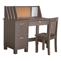 Bureau avec chaise - Gris cendré