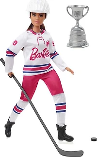 Barbie- Poupée - Joueuse de hockey