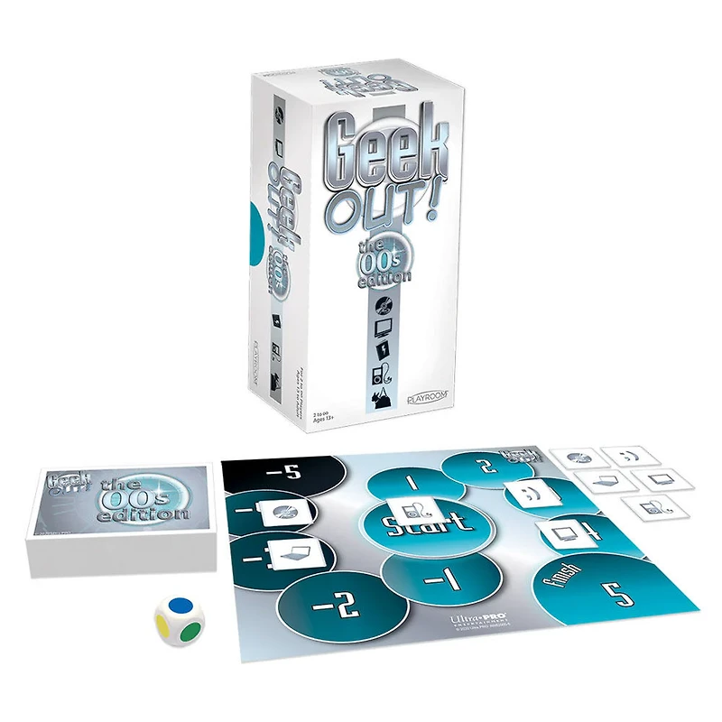 Ultra PRO Geek Out! Trivia Party Game: The 00s Edition - English Edition
