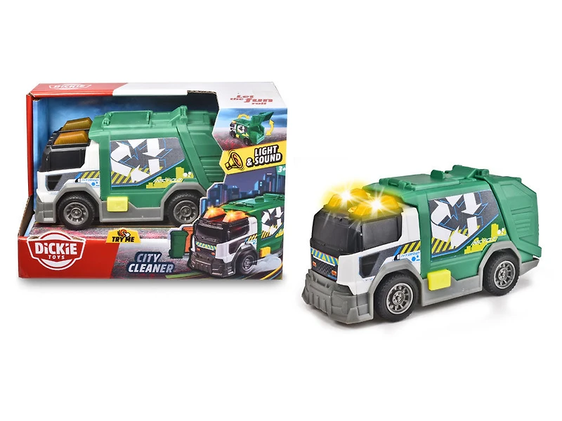 Dickie Toys - Camion-poubelle