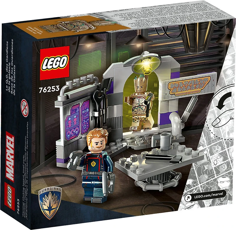LEGO Marvel Le Q.G. des Gardiens de la galaxie 76253 Ensemble de jeu construction (67 pièces)