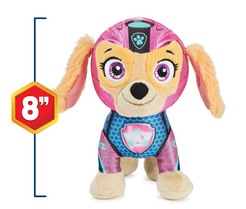 PAW Patrol, Peluche Aqua Pups Stella, 20 cm