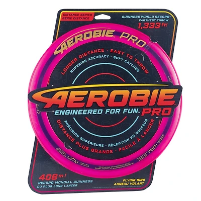 Aerobie Pro Ring, Disque volant d'extérieur - Magenta