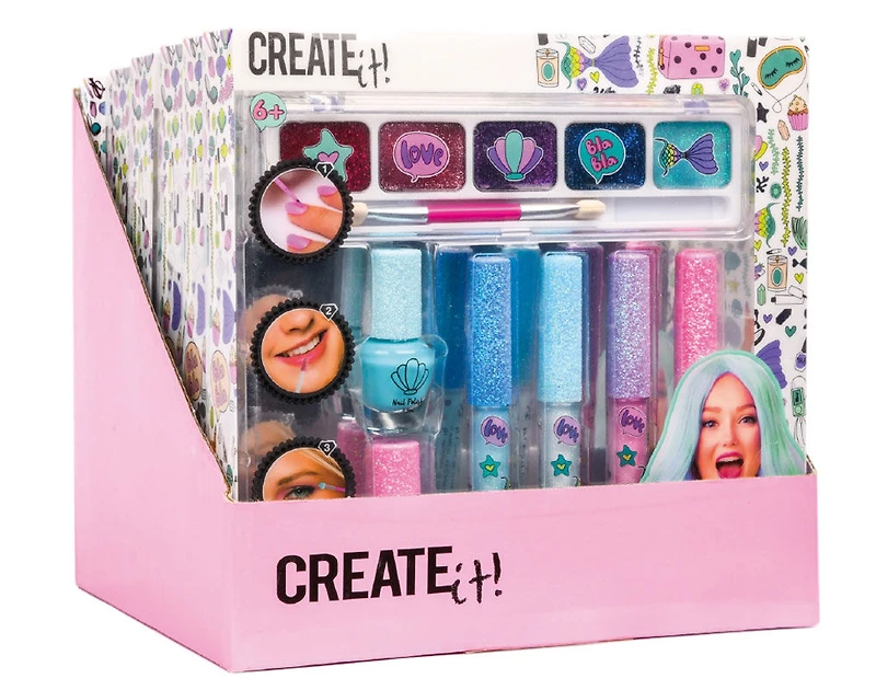 CREATE IT! Ens. De Maquillage De Sirène Brillants 7Pcs