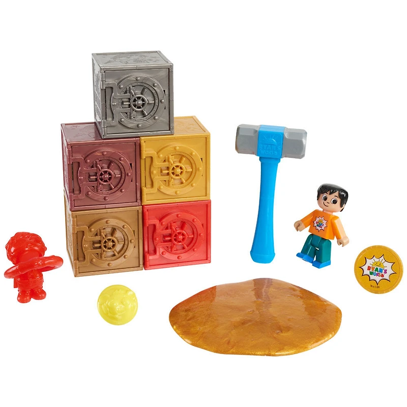 Coffres de Surprises à Briser de Ryan's World - Cinq Coffres - Édition anglaise