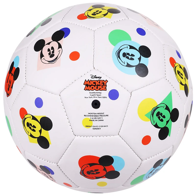 Ballon de soccer lancé Mickey