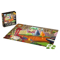 Puzzle Big Ben Luxe de 300 pièces, Point de vue du chaton