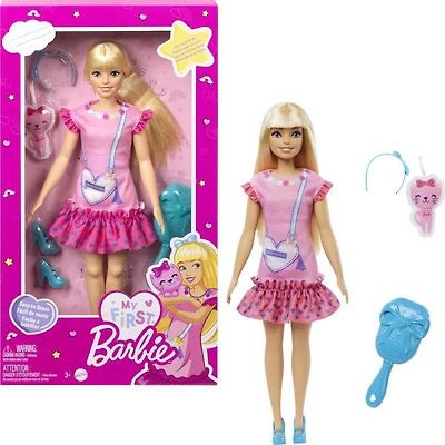Barbie Ma Première Barbie Poupée Malibu, enfants d'âge préscolaire