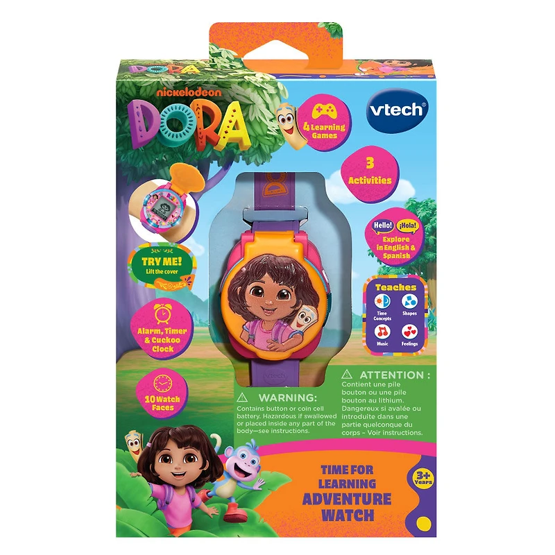 VTech Dora La montre-jeu éducative - Édition anglaise