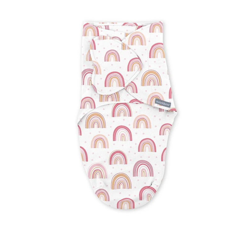 SwaddleMe by Ingenuity Monogram Collection - Rainbow 3PK S/M 0-3M