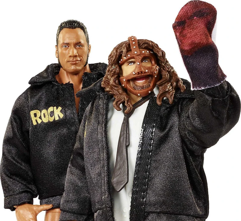 WWE - Collection Elite - Coffret de 2 - Rock 'N' Sock Connection!