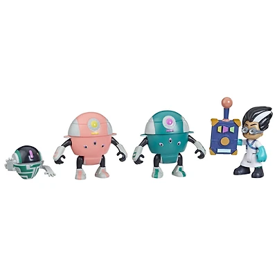 Pyjamasques, pack de figurines Mission Robots de Roméo