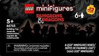 LEGO Minifigures Dungeons & Dragons 6 Pack Collectible Toy Figures, Party Favors for Kids or Adult Fans, 66765