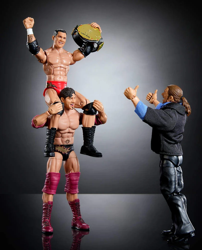 WWE Collection Elite Coffret de 3figurines articulées Evolution