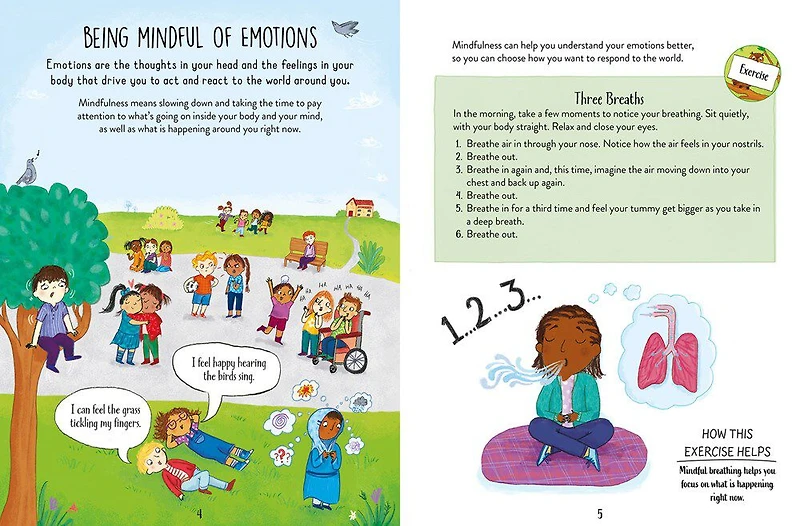 Mindfulness And My Emotions - Édition anglaise