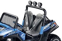 Peg Perego - Porteur à Batterie 12-Volts - Polaris RZR 900 - Bleu - Notre exclusivité