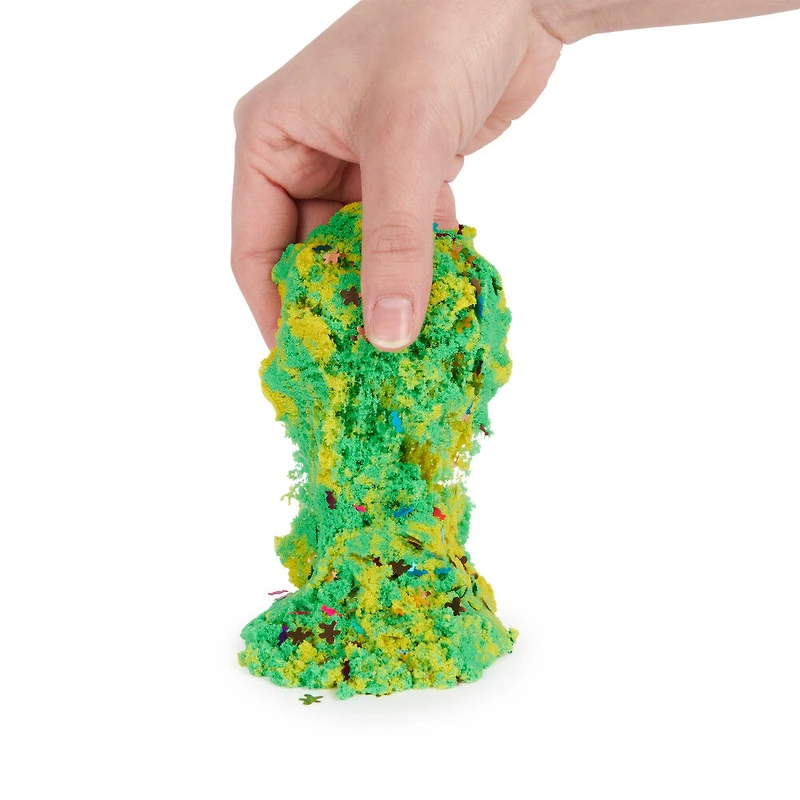 Kinetic Sand Flowfetti, 4oz Play Sand with Glitter Mix-ins (Styles May Vary), Portable Surprise Sensory Toy