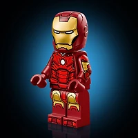 LEGO Marvel Iron Man Mark 3 - Édition de Collection Ensemble de Construction de Figurine Mobile pour Adultes 76344