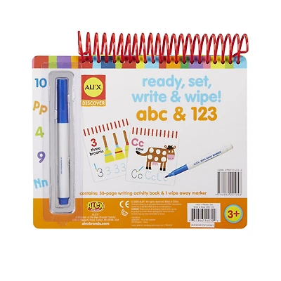 ALEX Discover Prêt pour écrire et effacer! ABC et 123