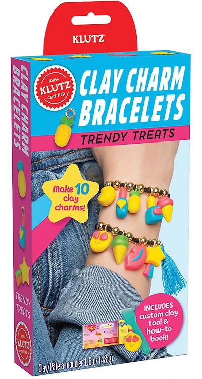 Clay Charm Bracelets: Trendy Treats - Édition anglaise