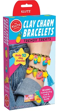 Clay Charm Bracelets: Trendy Treats - English Edition