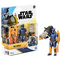 Star Wars Epic Hero Series, figurine Paz Vizsla de 10 cm avec équipement