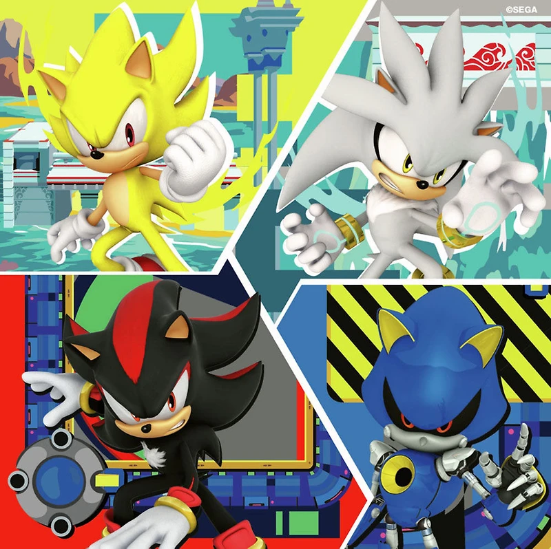 Ravensburger - Sonic Le Hérisson 3x49