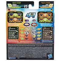Beyblade Burst QuadStrike Dual Pack, pack de 2 toupies de compétition Ambush Nyddhog N8 et Chain Poseidon P8