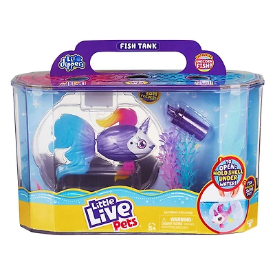 Ensemble P'tits Plongeurs Little Live Pets - Poisson licorne