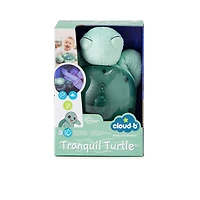 Tranquil Turtle Vert de Cloud b Veilleuse Tortue en Peluche à Effet Sous-Marin avec Musique