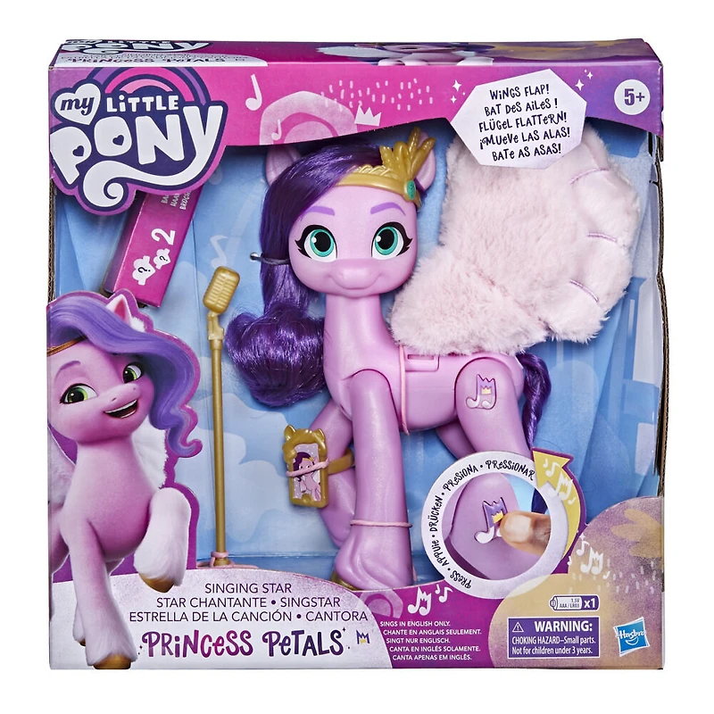 My Little Pony: A New Generation, Star musicale Pipp Petals, poney rose musical  - Édition anglaise