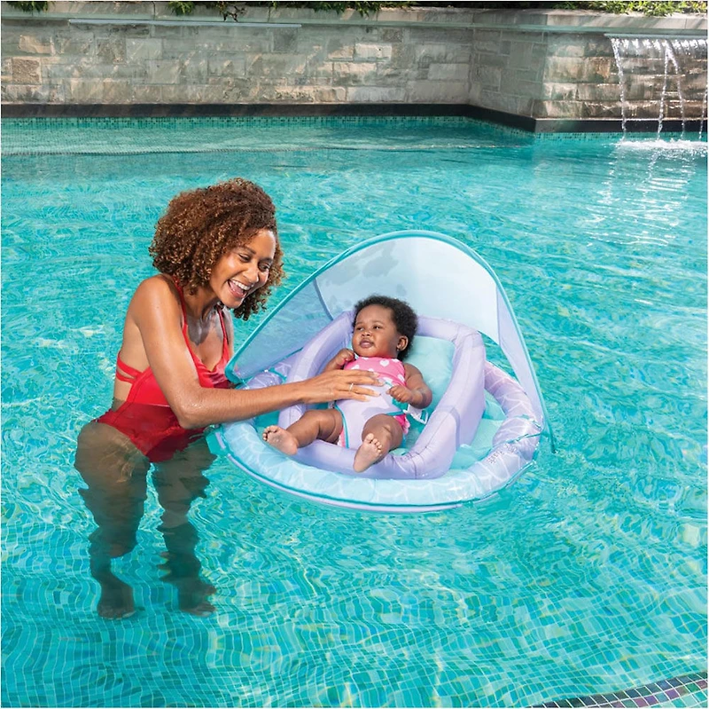 Baby Spring Float - SPLASH N' PLAY w/Canopy
